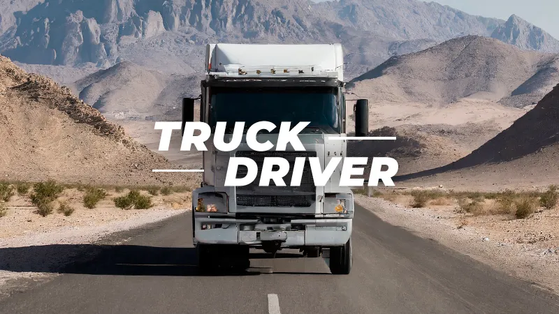 TruckDriver - Web application